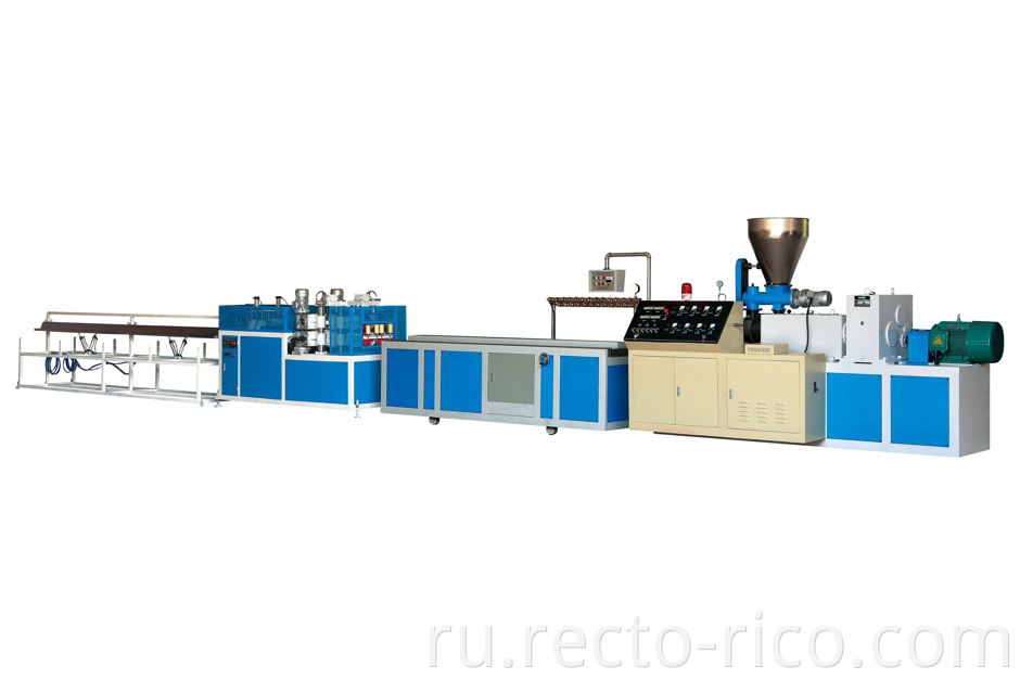 PVC Duct extrusion line
